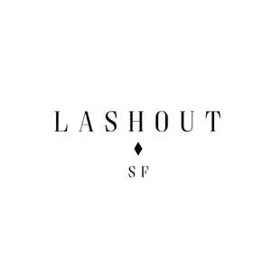 Lash Out brand logo for lashoutsf.com