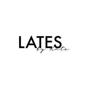Lates by Kate brand logo for latesbykate.com