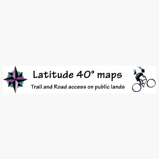 Latitude 40 Maps brand logo for latitude40maps.com