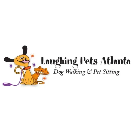 Laughing Pets brand logo for laughingpetsatlanta.com