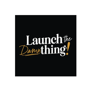 Launch the Damn Thing brand logo for launchthedamnthing.com