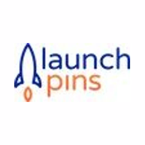 launchpins brand logo for launchpins.com