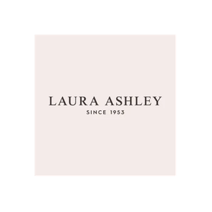 Laura Ashley brand logo for lauraashleyusa.com