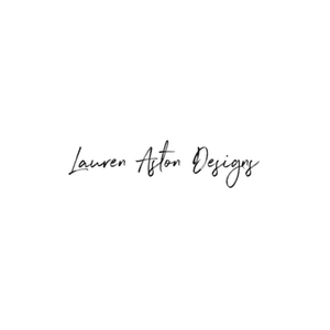 Lauren Aston Designs brand logo for laurenastondesigns.com