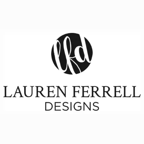 laurenferrelldesigns brand logo for laurenferrelldesigns.com