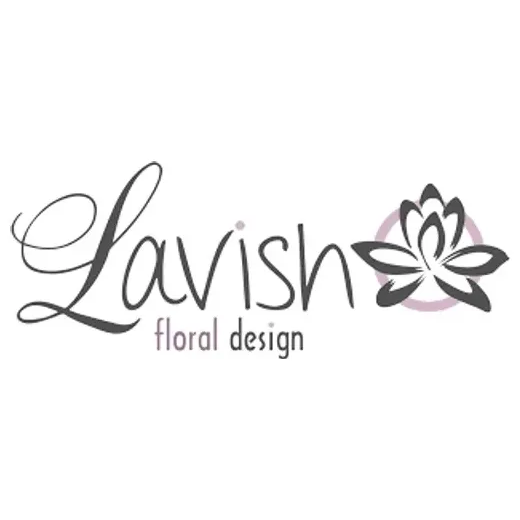 Lavish Floral Design brand logo for lavishfloraldesign.com
