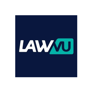 LawVu brand logo for lawvu.com