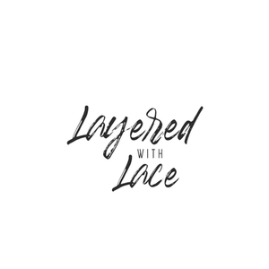 Layered with Lace brand logo for layeredwithlace.com