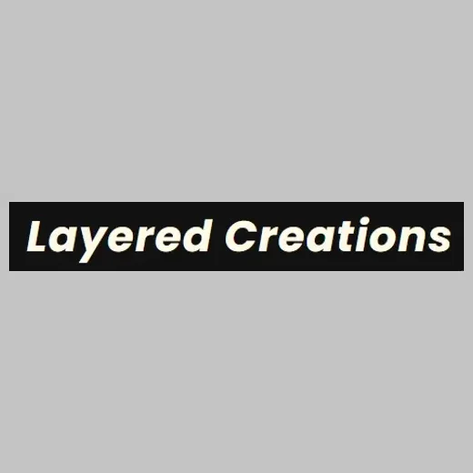 layeredcreations brand logo for layeredcreations.store