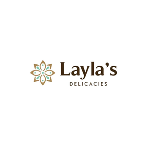 Layla's Delicacies brand logo for laylasdelicacies.com