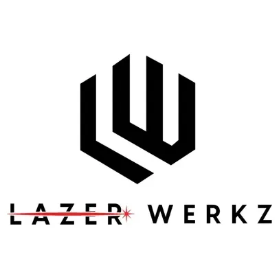lazerwerkz brand logo for lazerwerkz.com