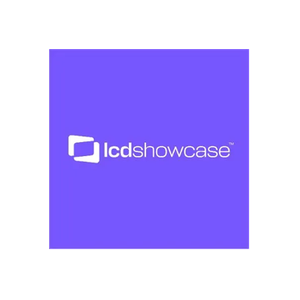 LCD Showcase brand logo for lcdshowcase.uk