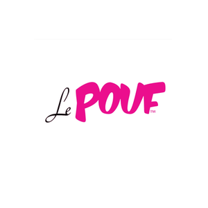Le Pouf brand logo for lepoufhome.com
