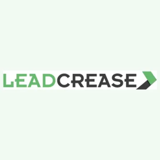 leadcrease brand logo for leadcrease.com