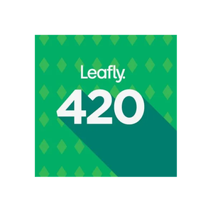 Leafly brand logo for leafly.com