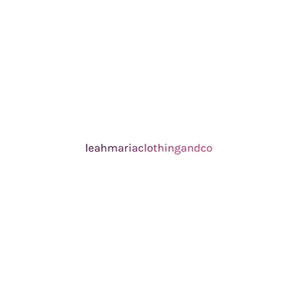 Leah Maria Clothing & Co. brand logo for leahmariaclothingandco.com