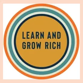 Learn and Grow Rich brand logo for learnandgrowrich.net