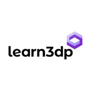 learn3dp brand logo for learn3dp.com