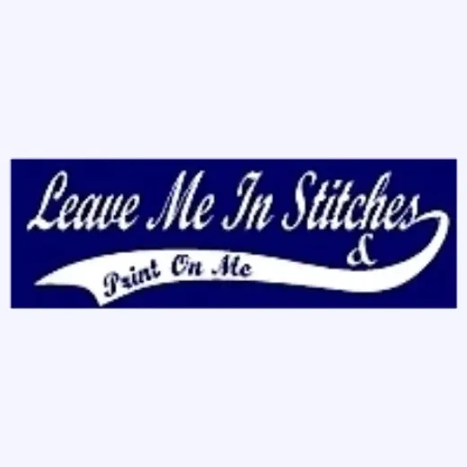 Leave Me in Stitches brand logo for leavemeinstitches.com