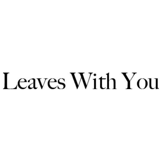 leaveswithyou brand logo for leaveswithyou.com