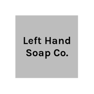 Left Hand Soap Company brand logo for lefthandsoapcompany.com