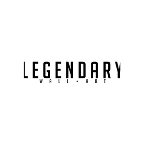 Legendary Wall Art brand logo for legendarywallart.net