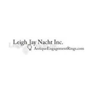Leigh Jay Nach brand logo for antiqueengagementrings.com