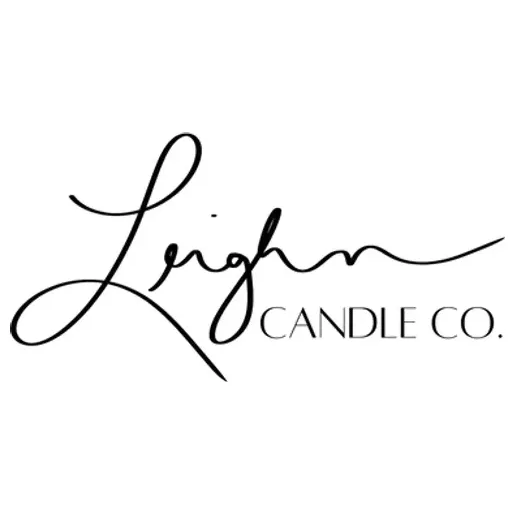 leighncandleco brand logo for leighncandleco.com