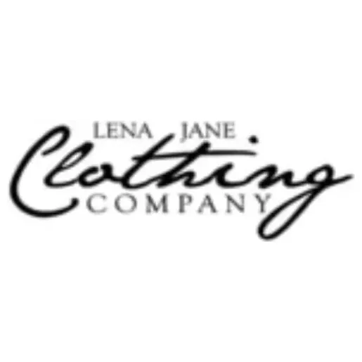 Lena Jane brand logo for lenajaneclothingco.com
