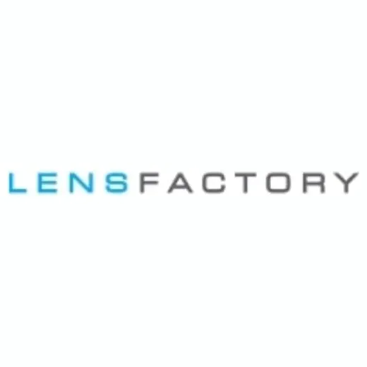 Lens Factory brand logo for lensfactory.com