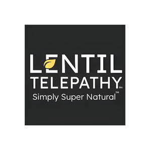 Lentil brand logo for lentiltelepathy.com