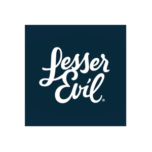 LesserEvil brand logo for lesserevil.com