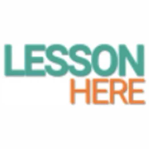 lessonhere brand logo for lessonhere.com