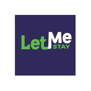 Let Me Stay brand logo for letmestay.uk