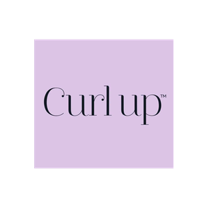 Let's Curl Up brand logo for letscurlup.com