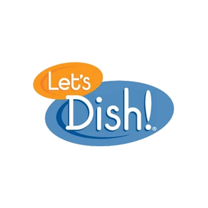 Let's Dish brand logo for letsdish.com