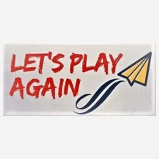 Let's Play Again brand logo for letsplayagainpdx.com