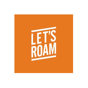 Let's Roam brand logo for letsroam.com
