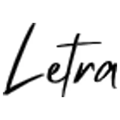 Letra brand logo for letrawalls.com