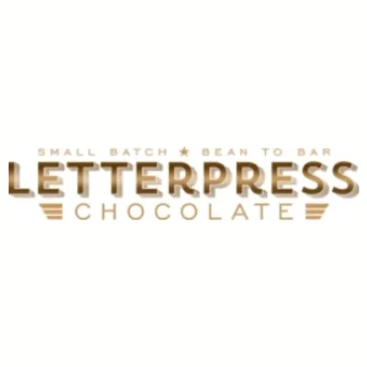 Letterpress Chocolate brand logo for letterpresschocolate.com