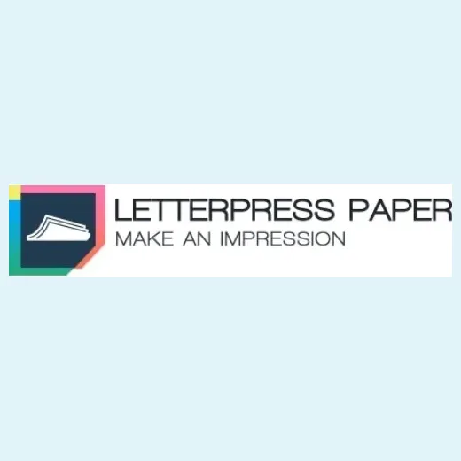 Letterpress Paper brand logo for letterpresspaper.com