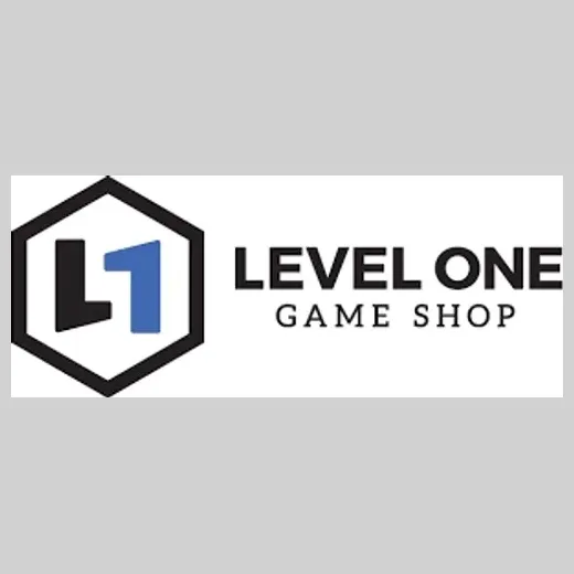Level One Game Shop brand logo for levelonegameshop.com