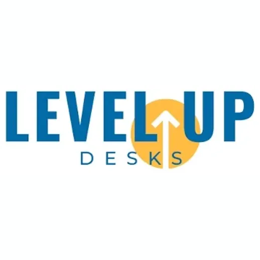 Level Up Desks brand logo for levelupdesks.com