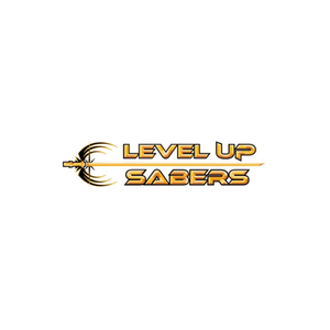 Level Up Sabers brand logo for levelupsabers.com