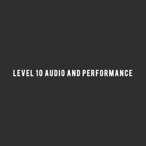 level10audio brand logo for level10audio.com