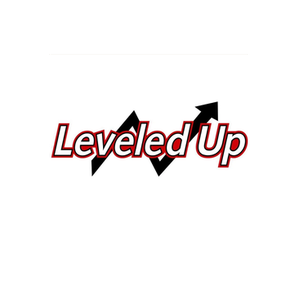 Leveled Up brand logo for leveledupstore.com