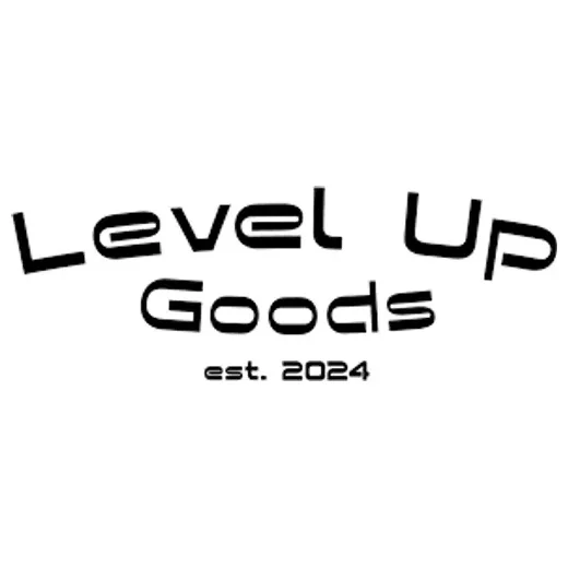 levelupgoods brand logo for levelupgoods.net