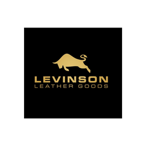 Levinson Leather Goods brand logo for levinsonleathergoods.com