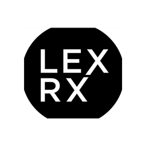 Lex RX brand logo for lexrx.co