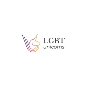 LGBT Unicorns brand logo for lgbtunicorns.com